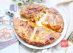 Illustration of how to make poppy milk cheese sweet potato cake 16