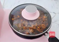 Illustration of how to make noodles with mushroom meat sauce 15