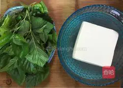 Illustration of how to make mulberry sprout tofu soup 1