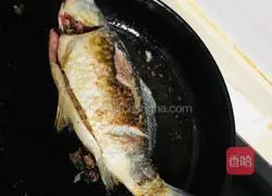 Illustration of how to make crucian carp tofu soup 3