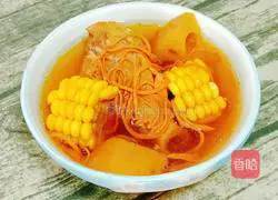 Cordyceps Flower Pork Bone Soup Recipe Illustration 14