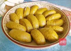 Spinach steamed buns Practice illustration 23