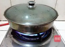 Illustration of how to make tea tree mushroom duck soup 6