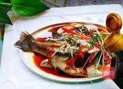 Illustration of steamed sea bass 11