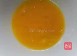 Illustration of how to make bacon and egg pancakes 2