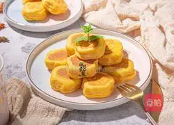 Illustration of how to make pumpkin pancakes 1