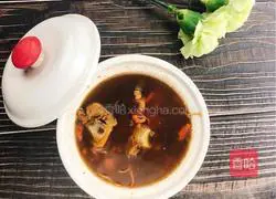 Cordyceps Flower Pork Bone Soup Illustration of how to do it 10