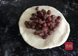Red bean steamed bun roll recipe 10