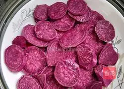 How to make purple sweet potato butterfly noodles Illustration 2