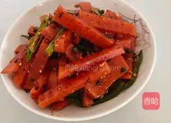 Illustration of how to make cold radish 7