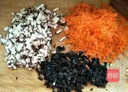 Illustration of how to make nutritious vegetarian buns 3