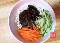 Illustration of making fried noodles 11