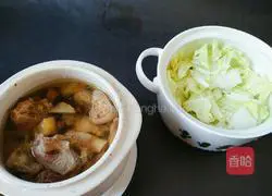 Baicai Laoya Pot Recipe Illustration 6