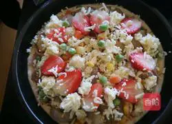 Shrimp and strawberry pizza recipe 8