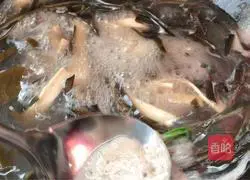 Illustration of how to make kelp and dried bean soup 10