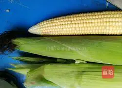 Illustration of how to make corn silk tea 1