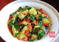 Illustration of how to make spicy and sour appetizer cucumbers 6