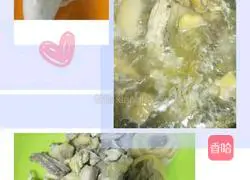 Illustration of how to make five-finger peach chicken soup 4