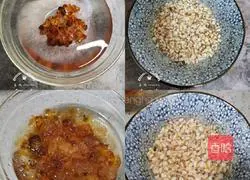 Illustration of how to make peach gum, red dates and barley soup 2