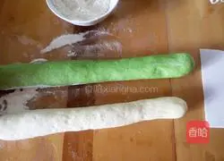 Illustration of how to make pea pod steamed buns 11
