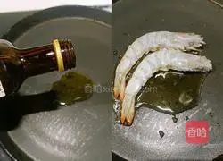 Tomato, prawn and cuttlefish Illustration of making noodles 4