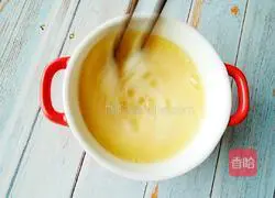 Illustration of how to make broccoli and egg custard 7