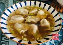 Illustration of how to make sour soup dumplings 9