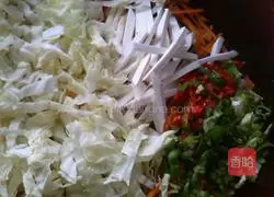 Cumin Fried Noodles Illustration of how to do it 9