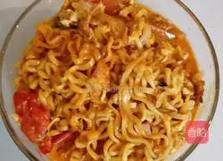 How to make milk turkey noodles Illustration 15