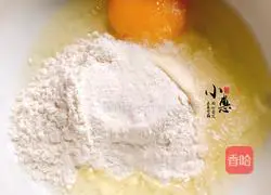 lazy Illustration of how to make vegetable pancake 2