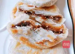 Cake off the residue~Illustration of how to make brown sugar shortcake 16