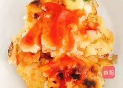 Illustration of how to make delicious egg pancakes 11