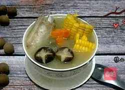 Illustration of how to make original fragrant pork rib soup 11