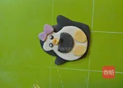 Illustration of how to make Penguin and meat buns 8