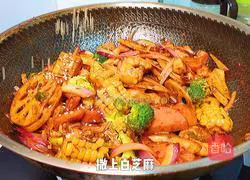 Illustration of homemade spicy hot pot 23