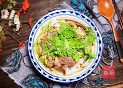 Beef bone soup river Illustration of how to make powder 17