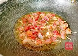 Illustration of how to make toothpick beef 11