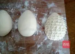 Illustration of how to make hedgehog steamed buns 9