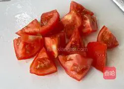 Illustration of how to make tomato soba noodles 2