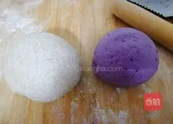 Illustration of how to make purple sweet potato and whole wheat nutritious rolls 8