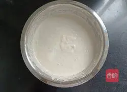 Illustration of how to make oil-free and sugar-free fermented rice pancakes 6