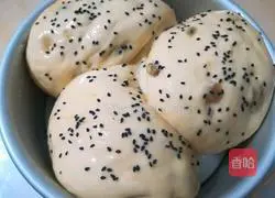 Illustration of how to make raisin hand-torn bread 16