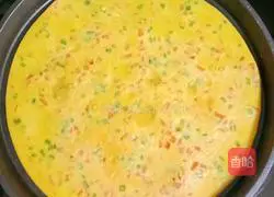 Illustration of how to make tomato egg pancake 10