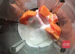 Papaya Yoghurt Shake (wall-breaking version) Recipe Illustration 5