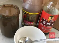 Illustration of how to make hot dry noodles 2