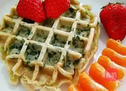 Spinach Egg Pancake Recipe Illustration 9