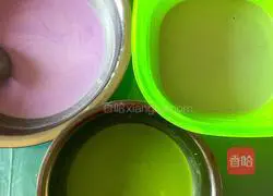 Illustration of how to make fruit and vegetable colored cold skin 4
