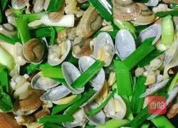 Illustration of how to make fried scallops with seafood sauce 10