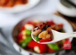 Illustration of Stir-fried Octopus 16