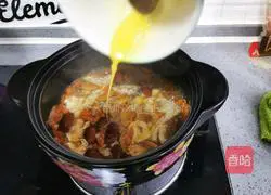 Illustration of how to make red date and egg glutinous rice soup 9